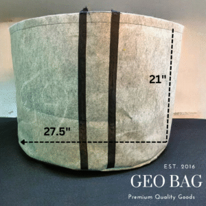 Geo Fabric Grow Bags  | Gray – 400GSM | High Quality geo grow bag