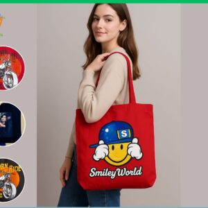 Premium Quality | Canvas Hand And Shoulder Bag | ( Height- 16" , Width- 14" And Handle 13") For Women's With Zipper