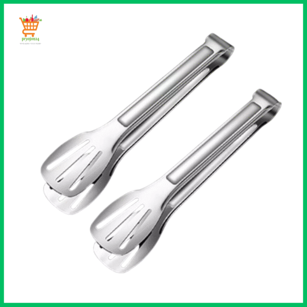 Stainless Steel Food Tongs Kitchen Tongs Utensil Cooking Tong Clip Clamp Accessories Salad Serving BBQ Tools | Pryjon24.com