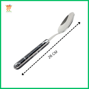 Stainless Steel Ceramic Design long handle Teaspoon for Home/Kitchen | Pryojon24.com