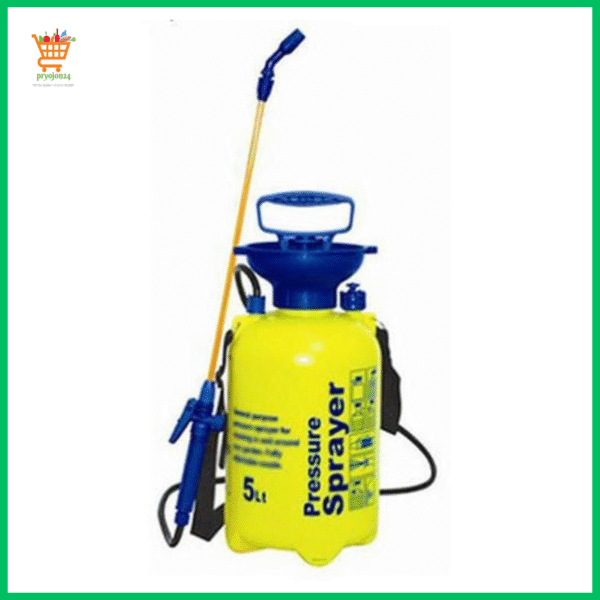 Multi Purpose Pressure Water Spray 5 Liter with Shoulder Strap | pryojon24.com