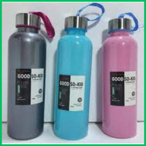Classic 1000ml Water Bottle – Round Shape | High Quality | Fridge-Friendly | Kid & Adult Use
